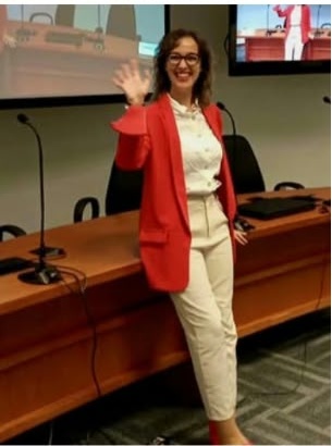 Mag. Ps. Cl. - Suicidóloga Jhoana Lecuna - Reconocimiento Oficial en el Palacio Legislativo